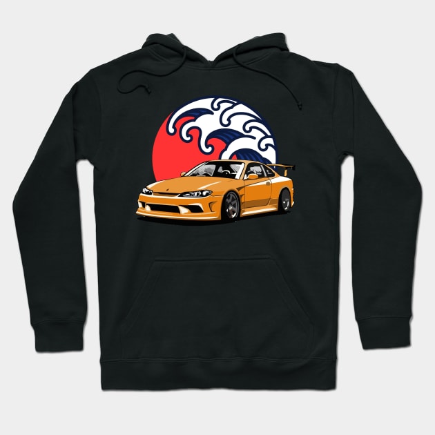 Nissan Silvia Hoodie by artoriaa